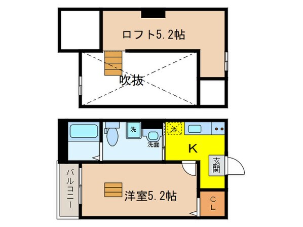 ボルツァーノの物件間取画像